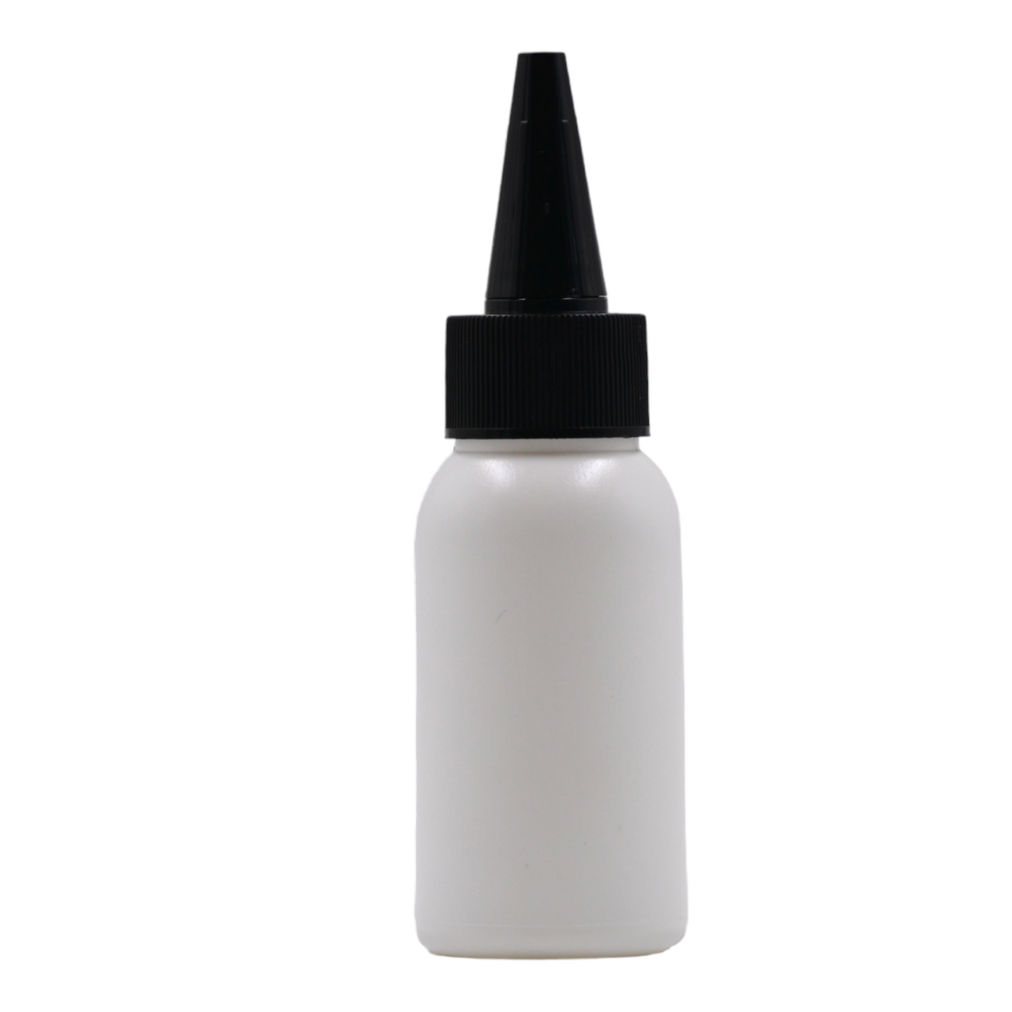 50ml White Plastic Packaging Bottle/Black Kas spout