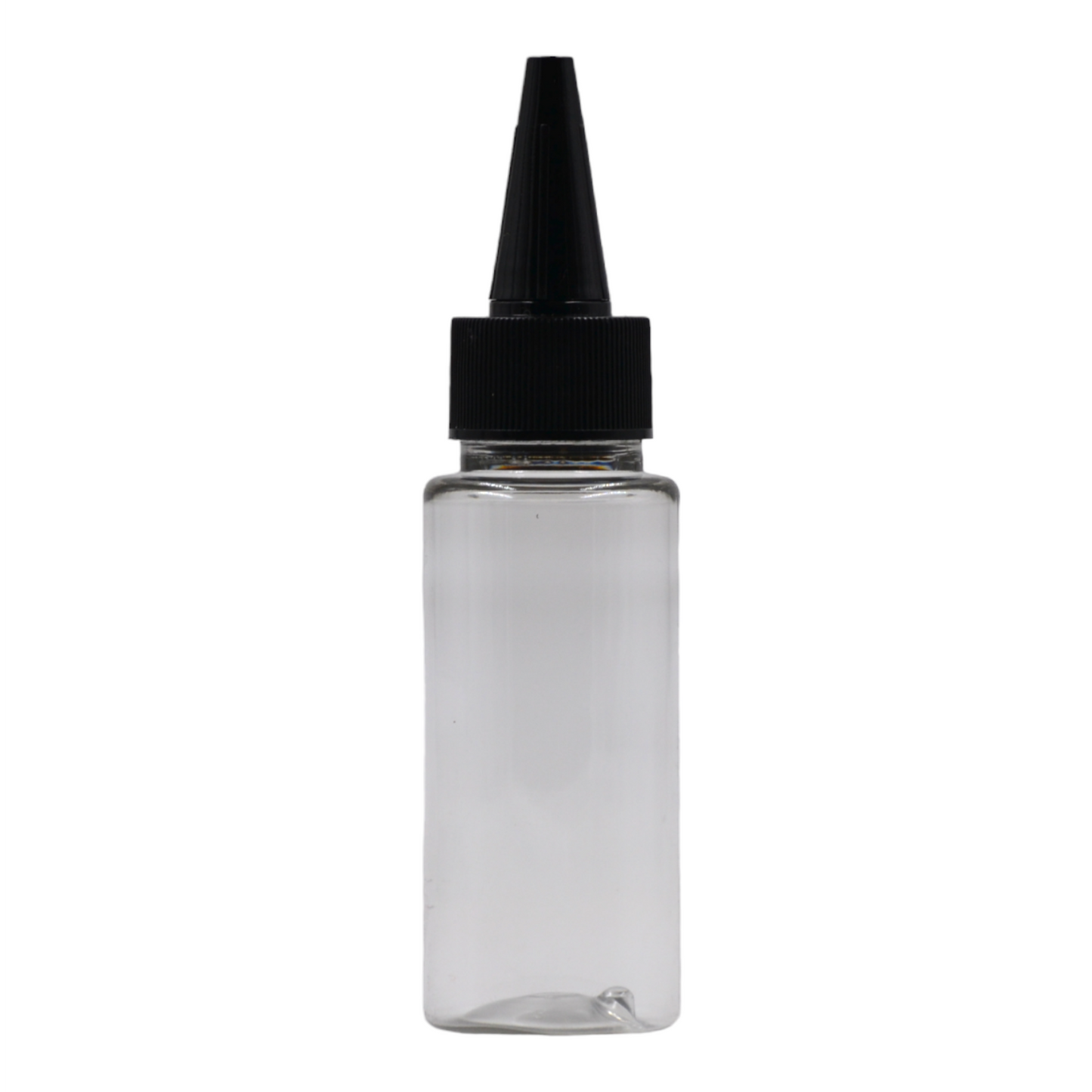 50ml Clear Plastic Packaging Bottle/Black Kas Spout