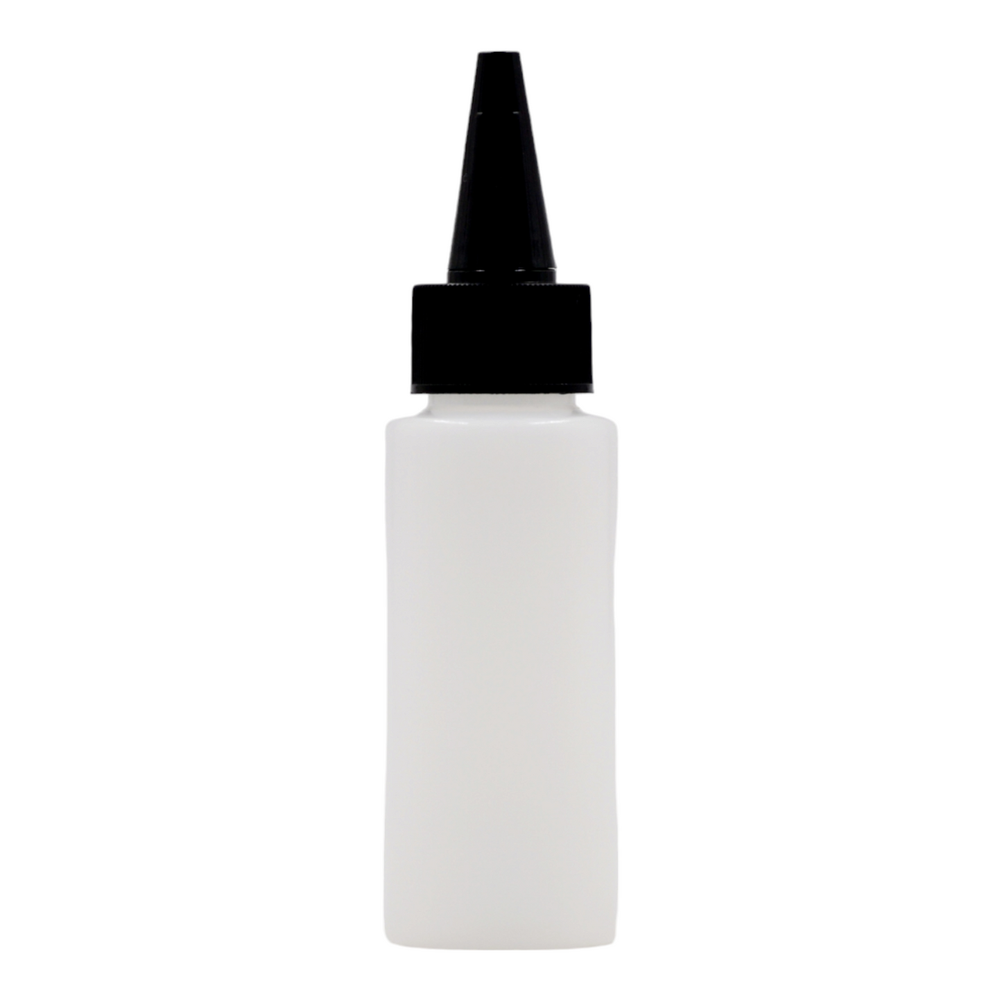 50ml Frosted Natural bottle/Black Kas Spout
