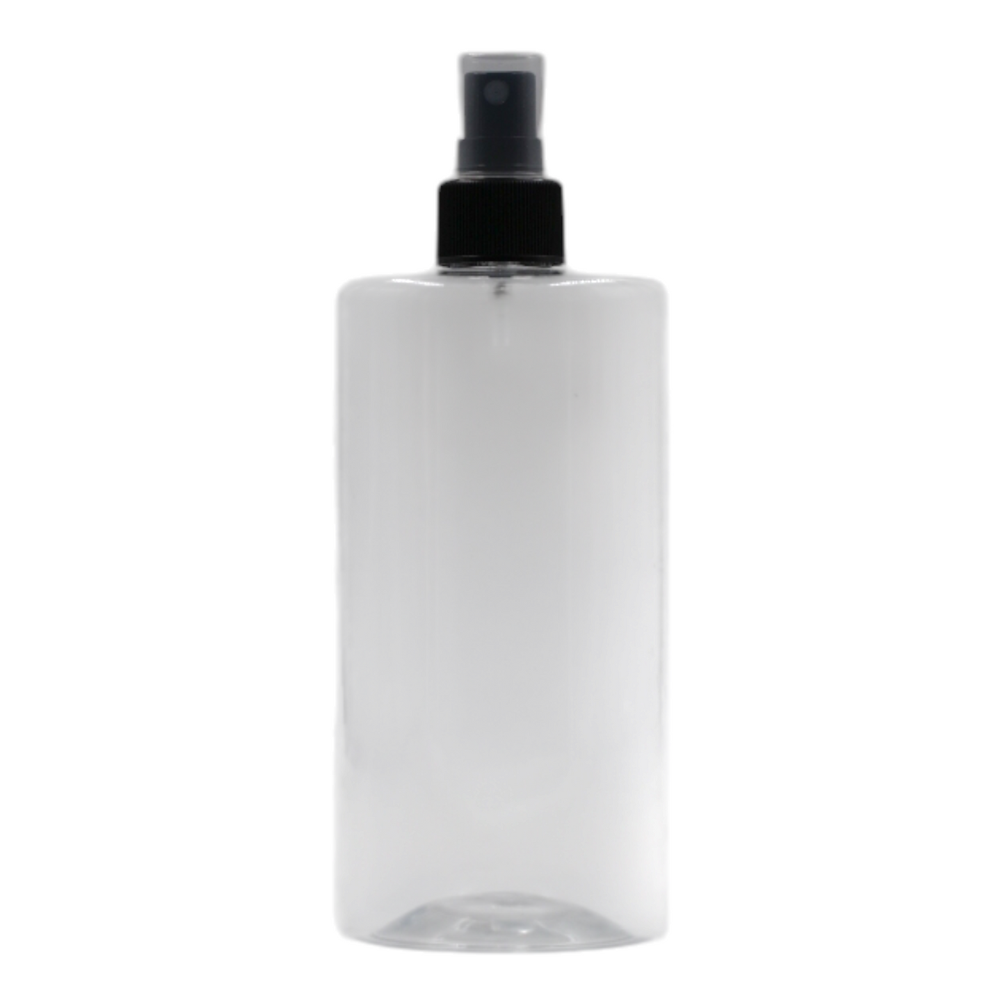 500ml Clear Sharp Shoulder Packaging Bottle/Black Mist Spray