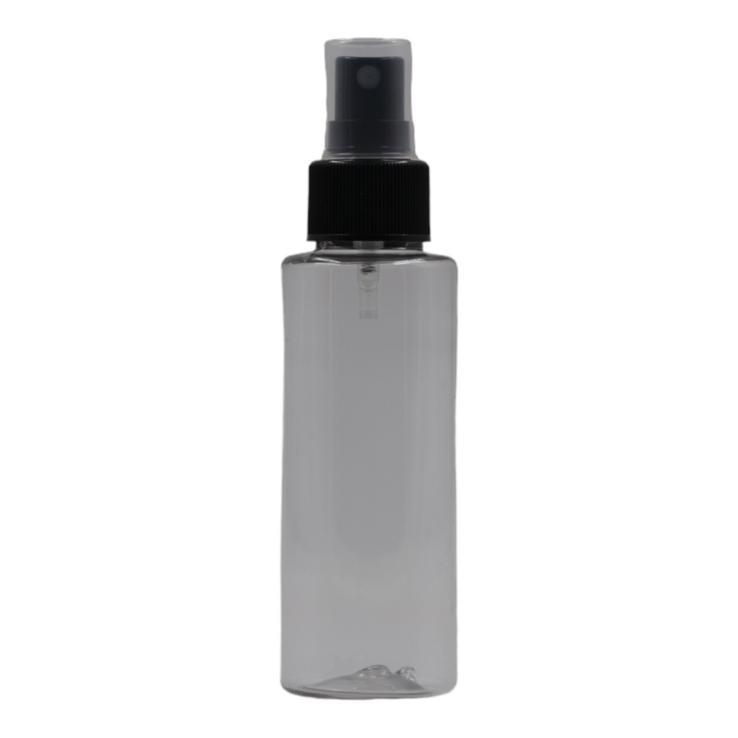100ml clear plastic packaging bottle /black mist spray