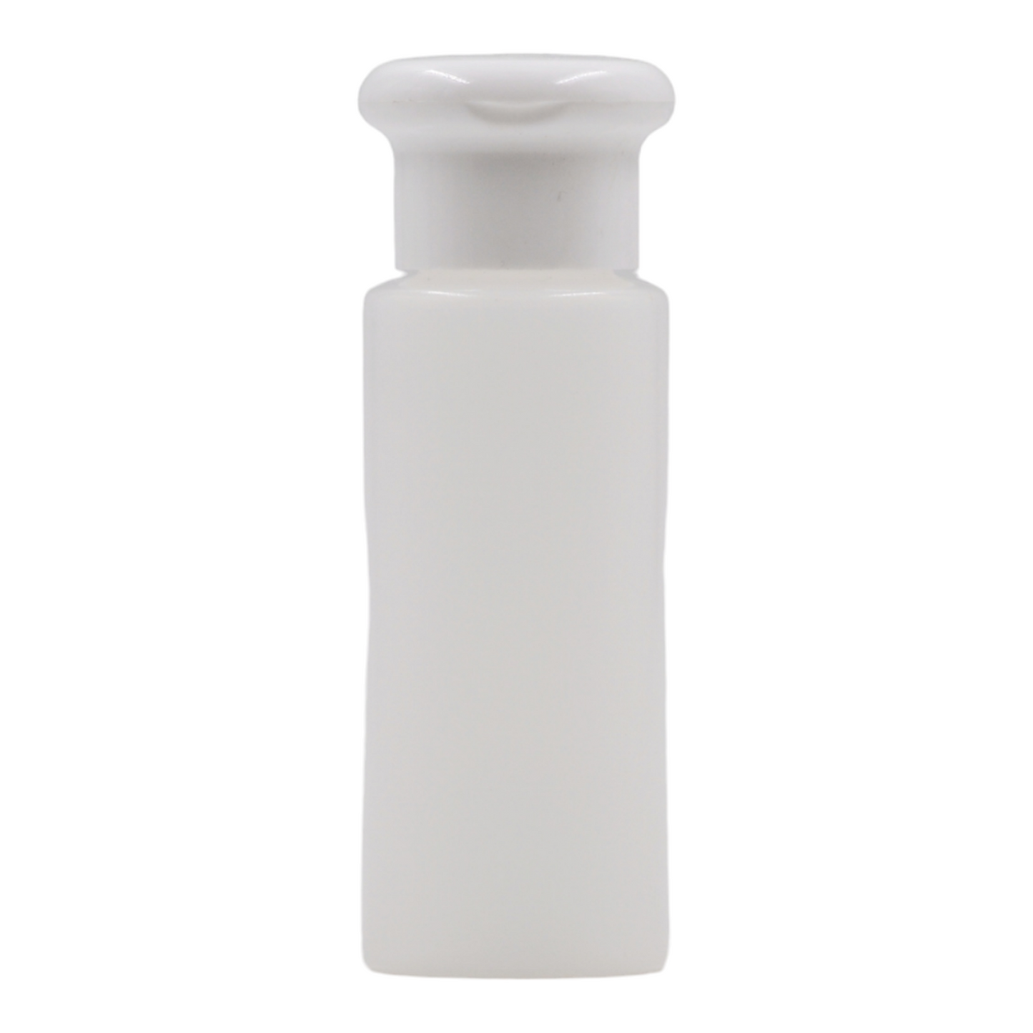 50ml Frosted Natural bottle/White Mushroom Cap