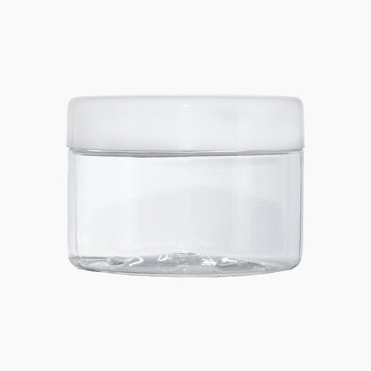 Plastic pet packaging cosmetic jar