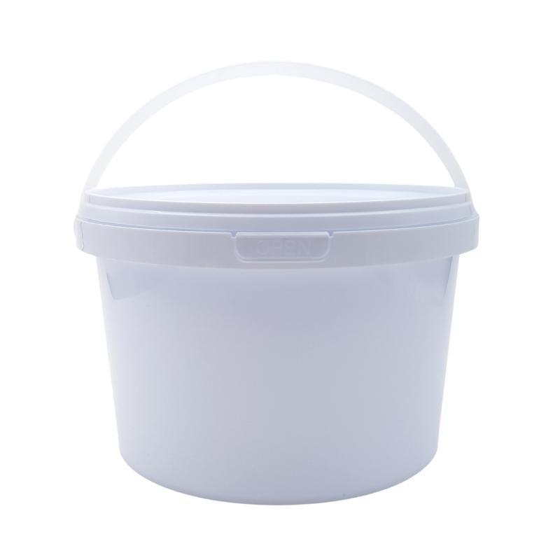 5lt white bucket/white lid