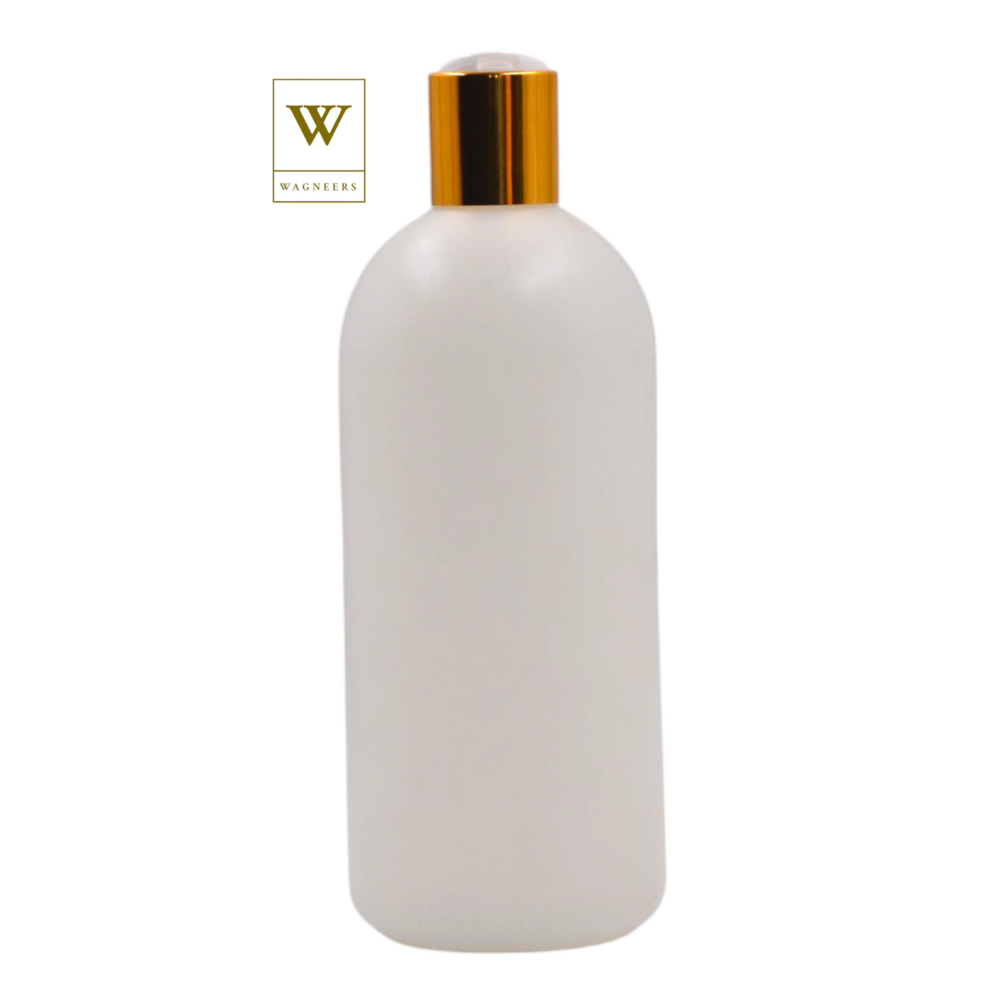 Natural Packaging Bottle/White & Gold Disc Top[100pc]