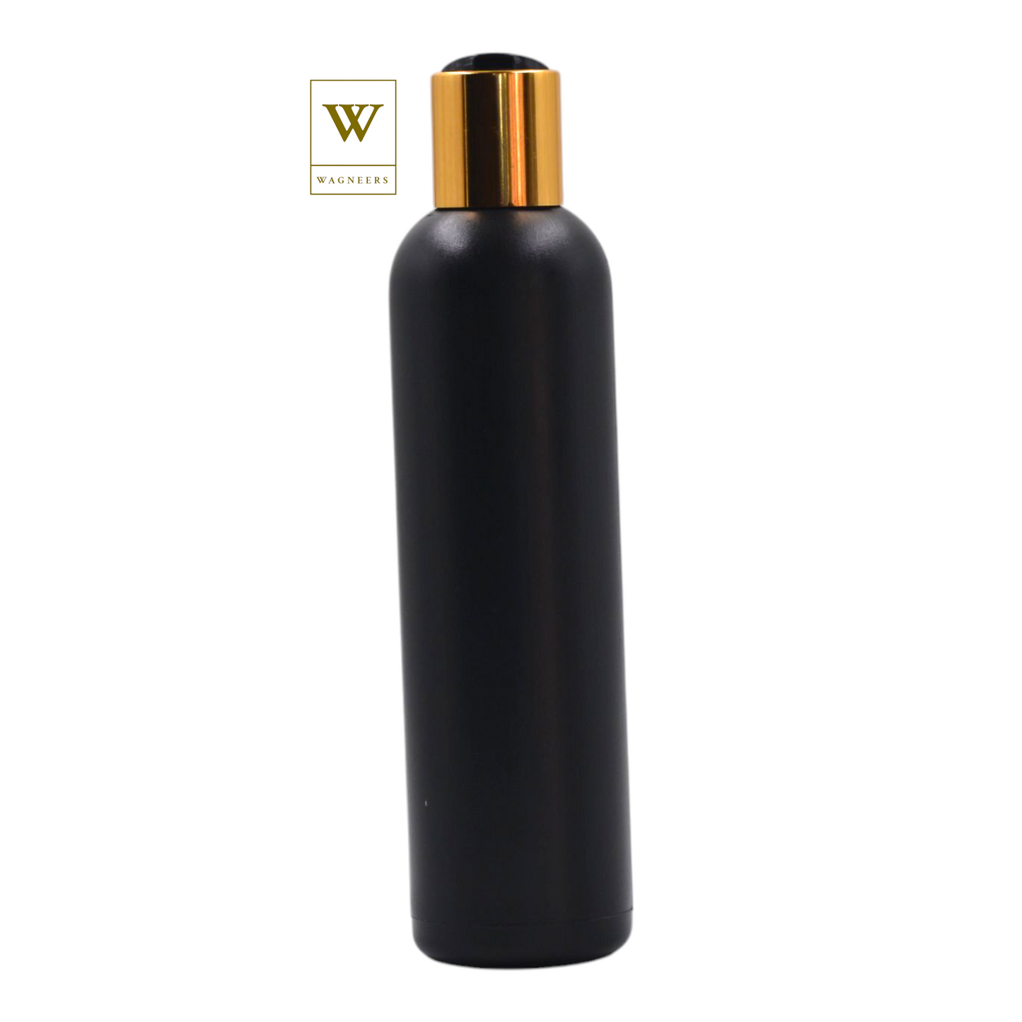 Black Packaging Bottle/Black & Gold Disc Top[100pc]