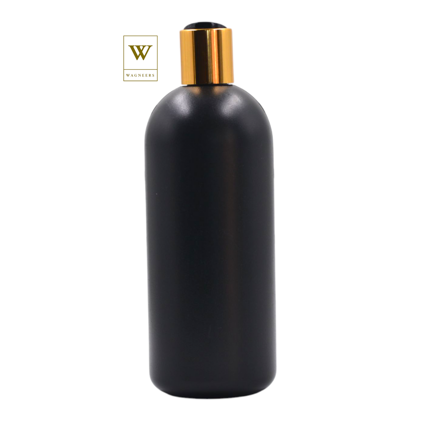Black Packaging Bottle/Black & Gold Disc Top[100pc]