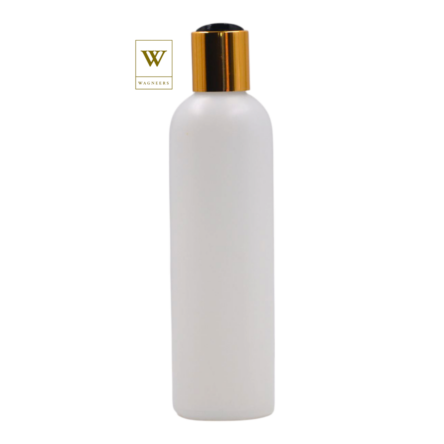 Natural Packaging Bottle/Black & Gold Disc Top[100pc]