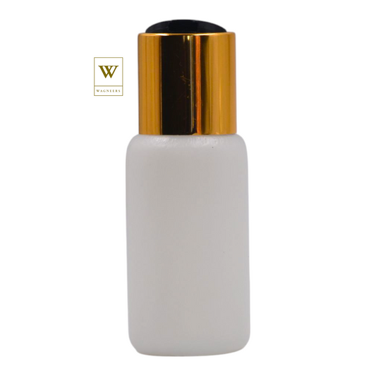 Natural Packaging Bottle/Black & Gold Disc Top[100pc]