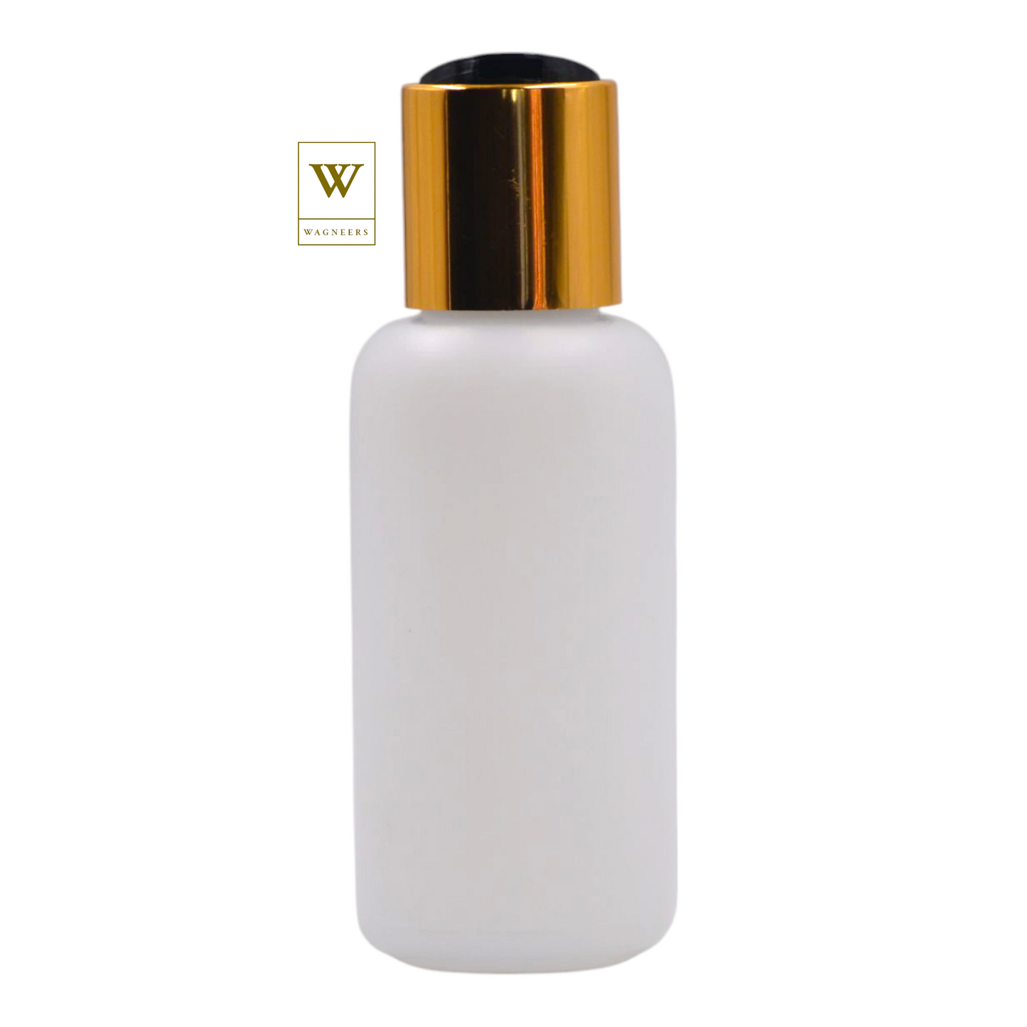 Natural Packaging Bottle/Black & Gold Disc Top[100pc]