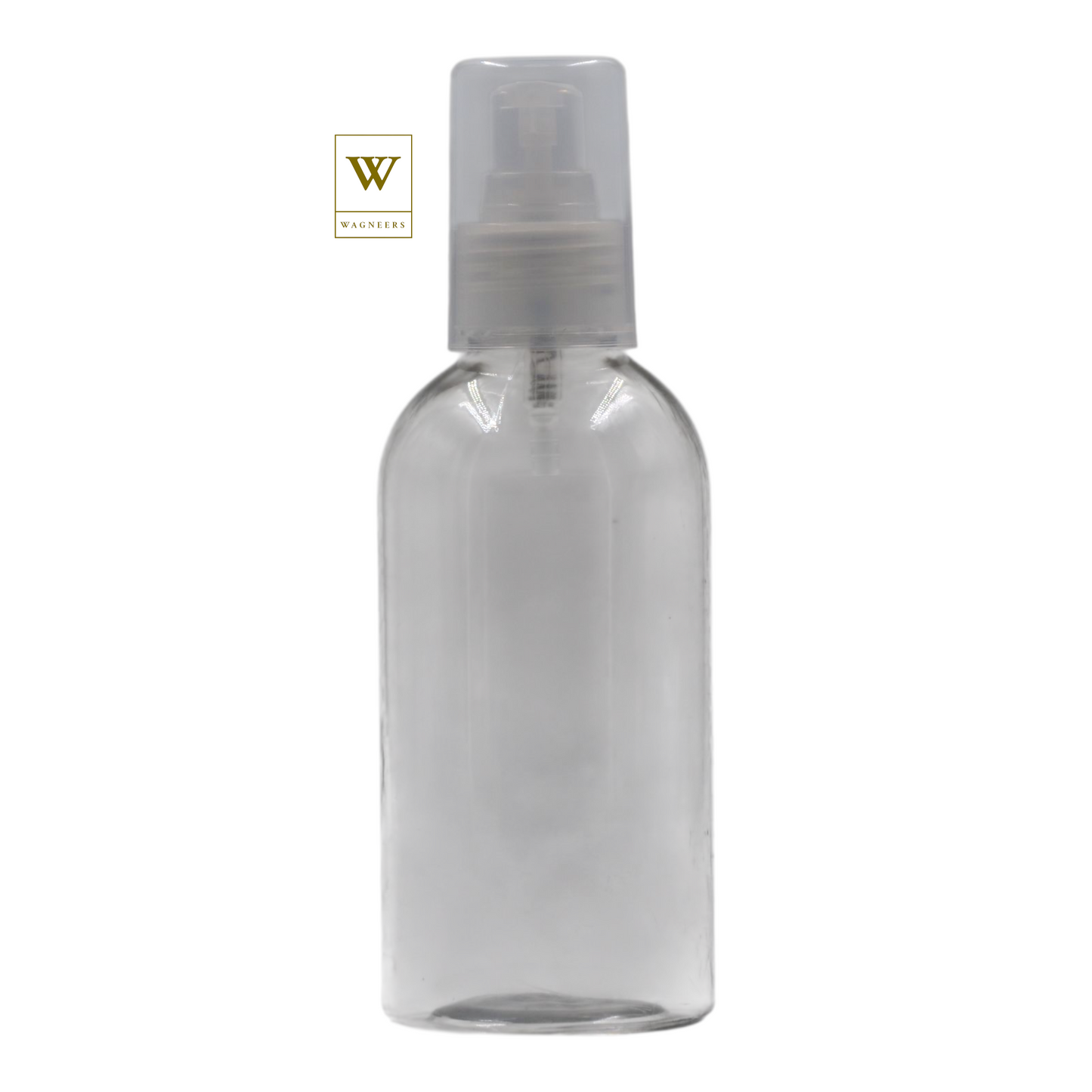 Clear Plastic Packaging Bottle/Natural Serum Pump [100pc]