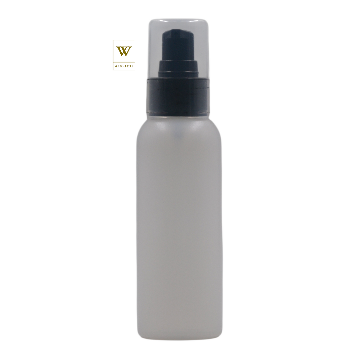 Natural Plastic Packaging Bottle/Black Serum Pump[100pc]