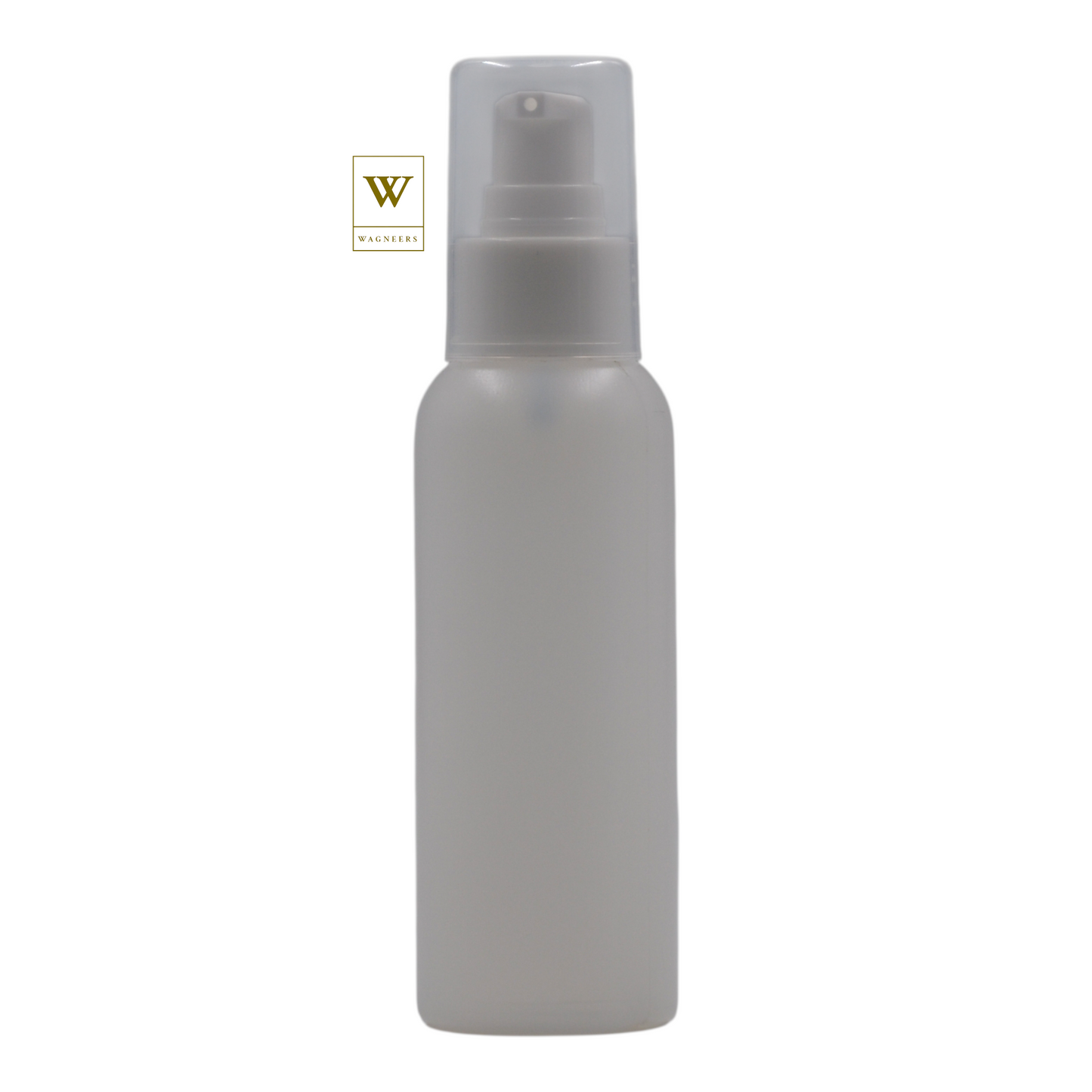 Natural Plastic Packaging Bottle/White Serum Pump[100pc]