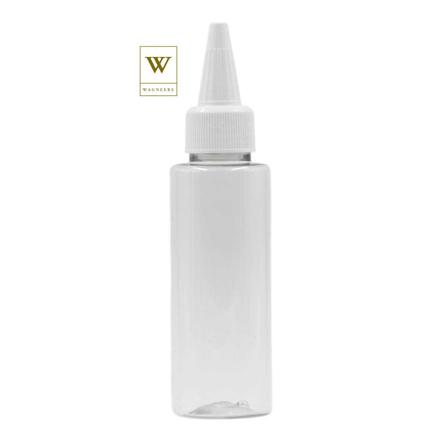 Clear Packaging Bottle/White Kas Spout[100pc]