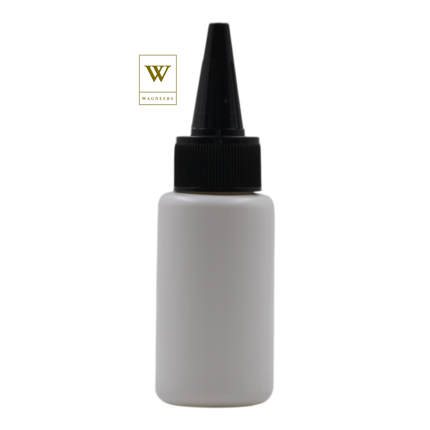White Packaging Bottle/Black Kas Spout[100pc]