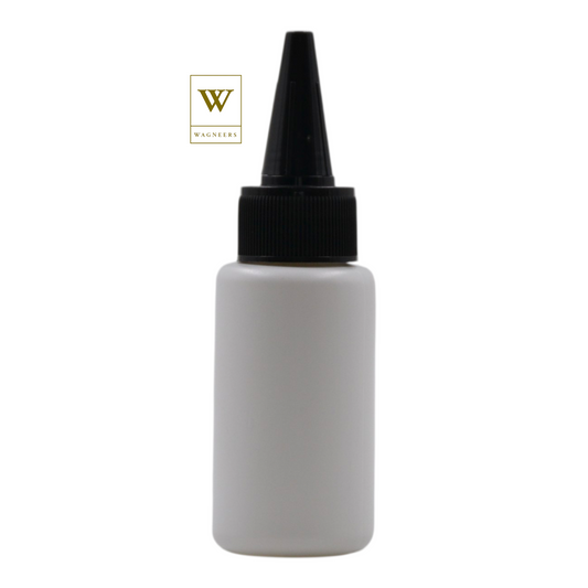 White Packaging Bottle/Black Kas Spout[100pc]