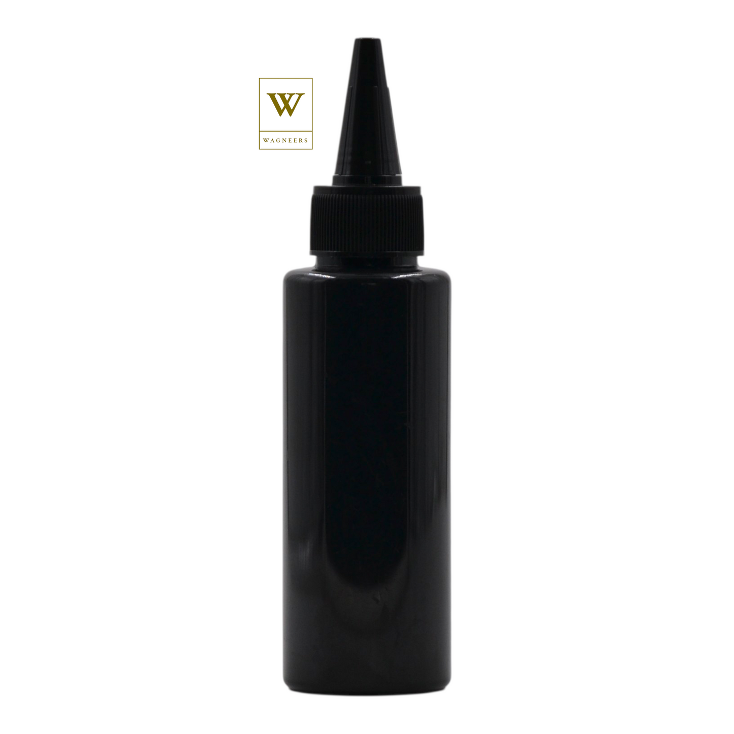 Black Packaging Bottle/Black Kas Spout[100pc]