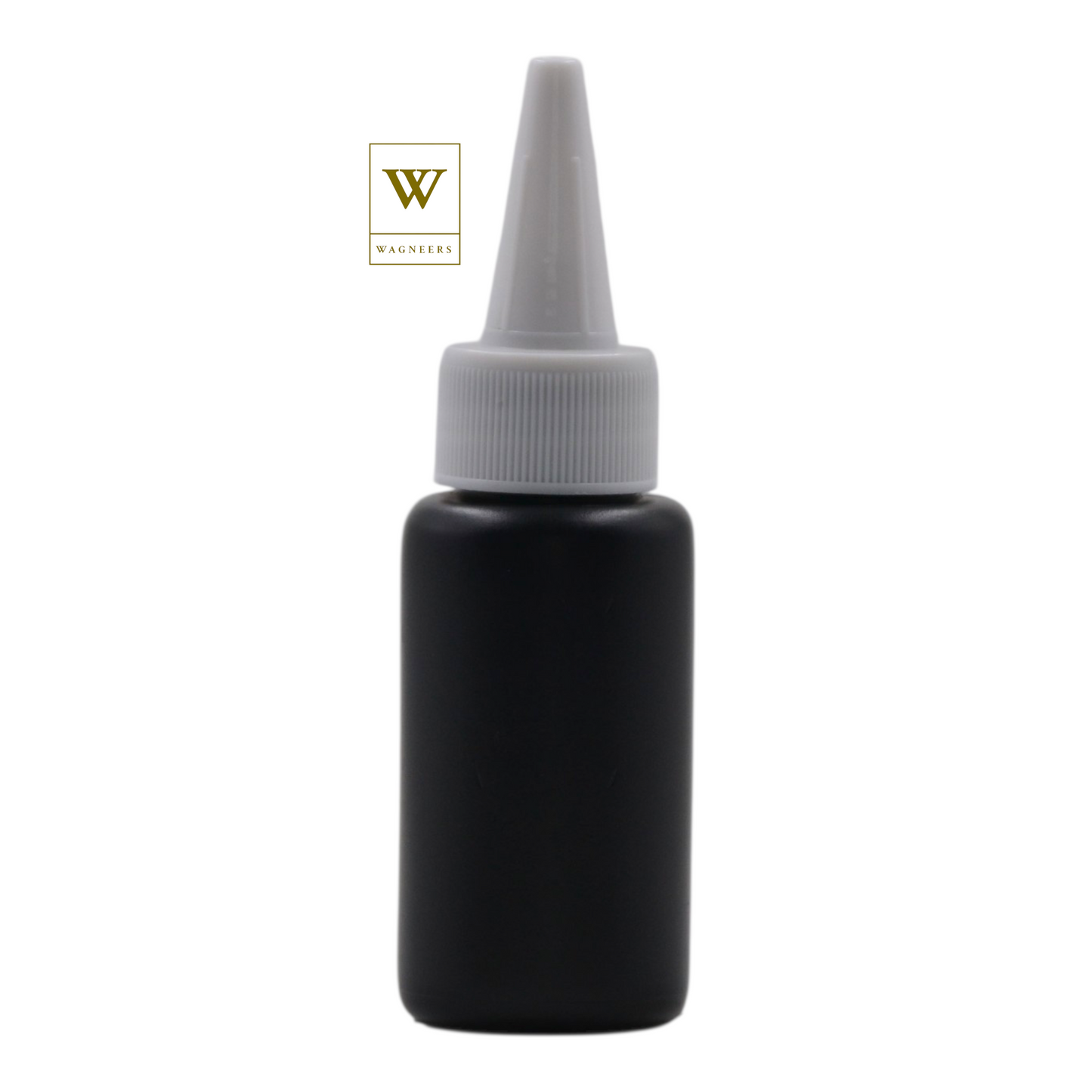 Black Packaging Bottle/White Kas Spout[100pc]