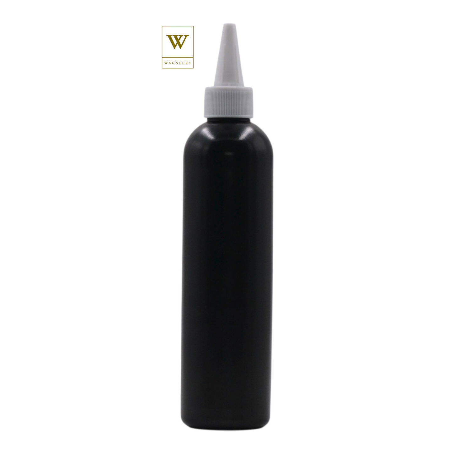 Black Packaging Bottle/White Kas Spout[100pc]