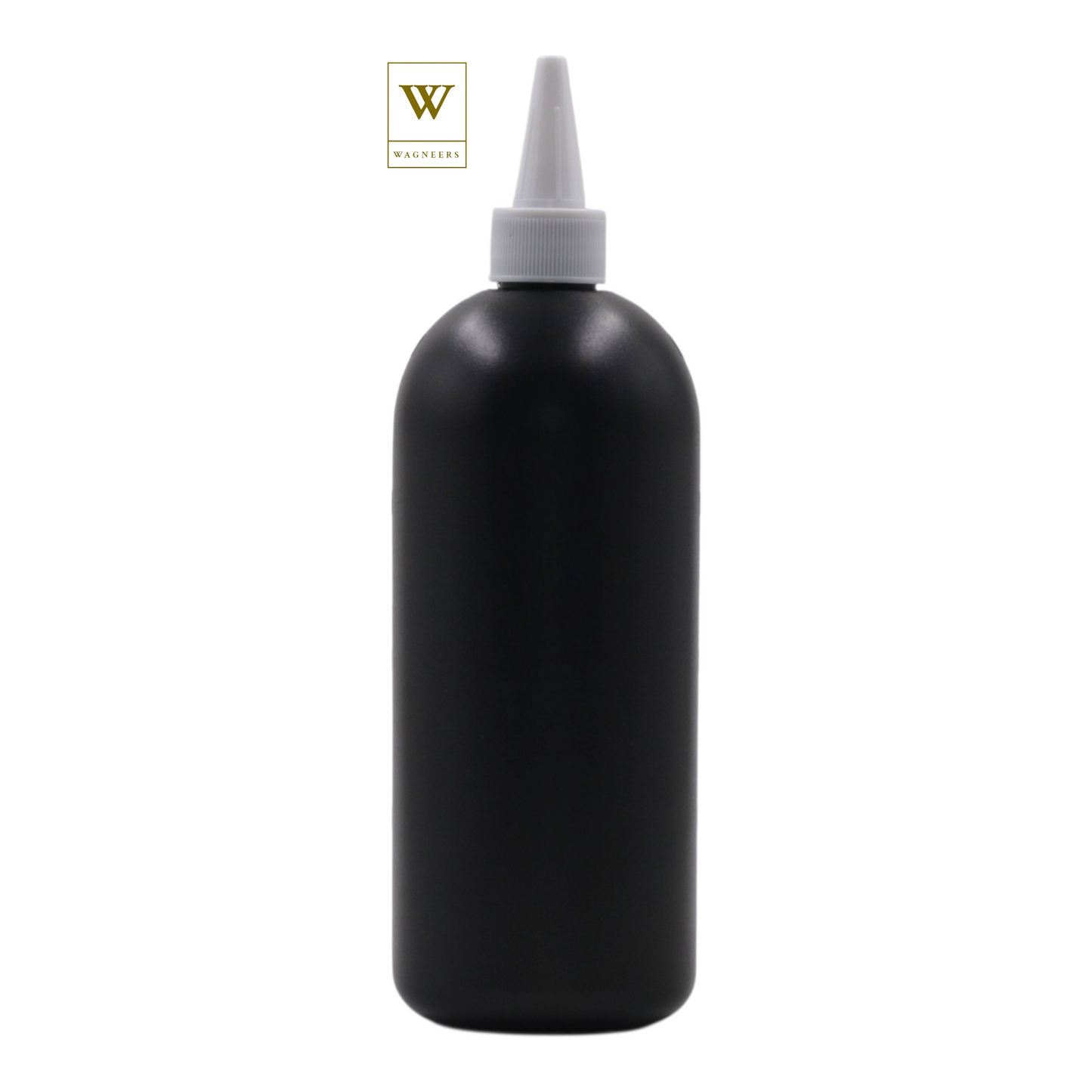 Black Packaging Bottle/White Kas Spout[100pc]