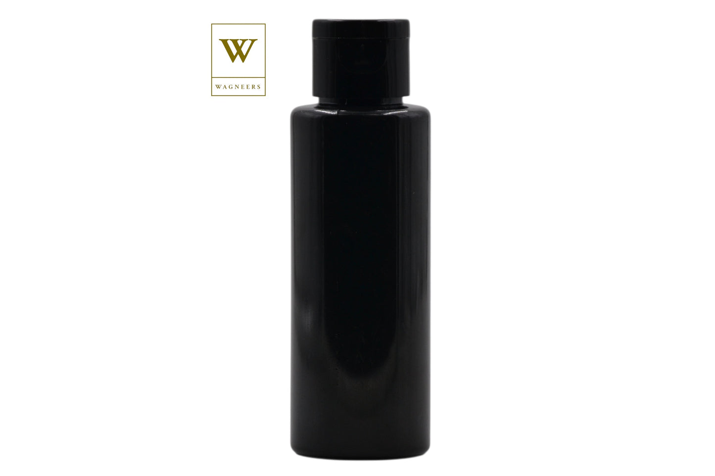 Black Packaging Bottle/Black Flip Cap[100pc]