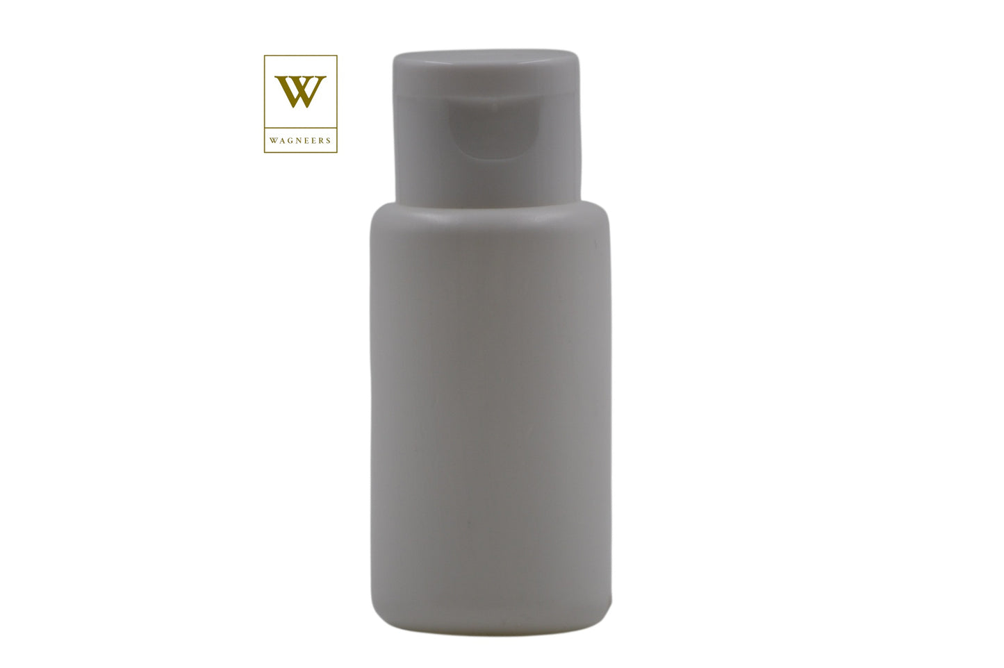 White Packaging Bottle/White Flip Cap[100pc]
