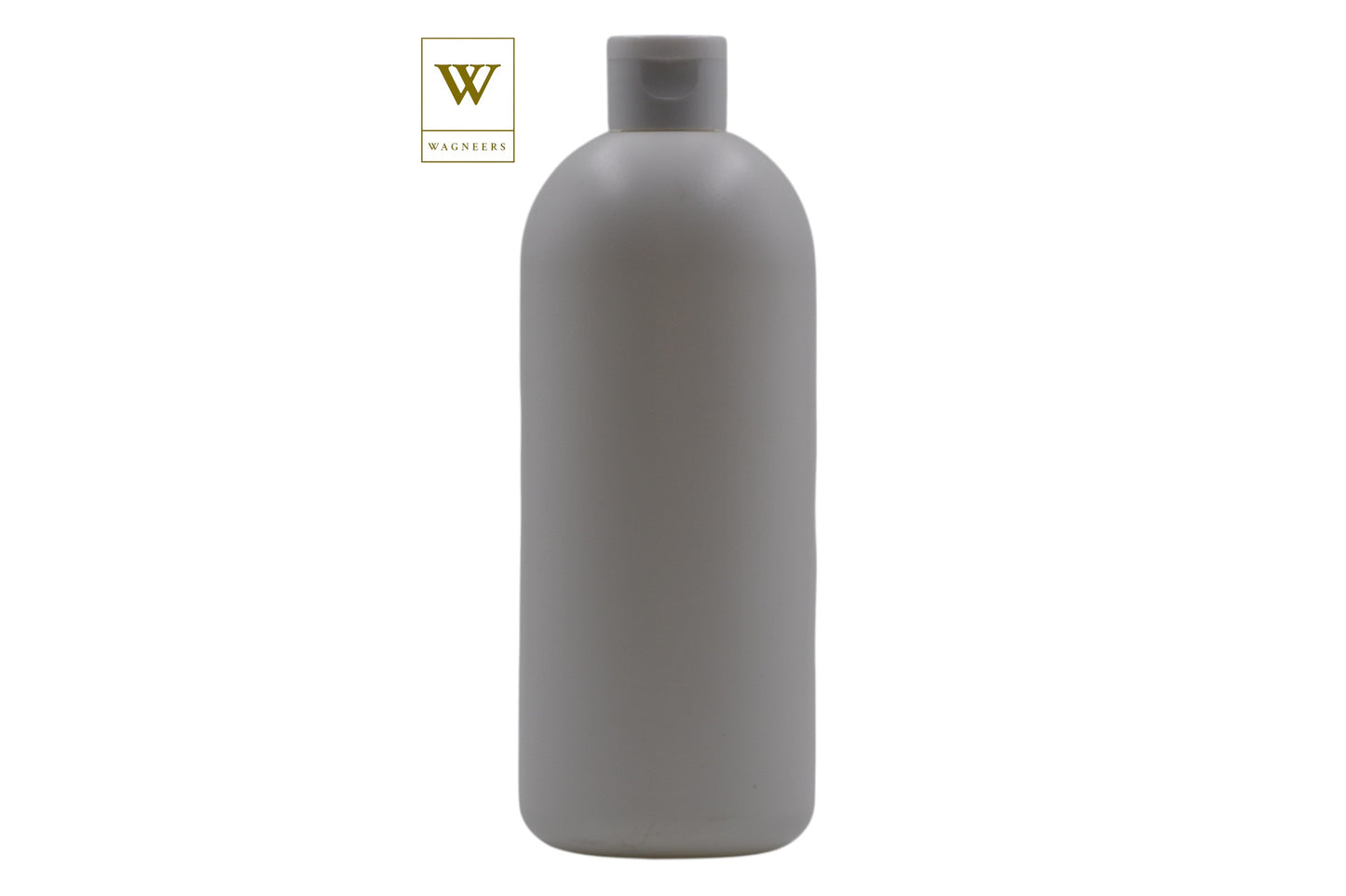 White Packaging Bottle/White Flip Cap[100pc]