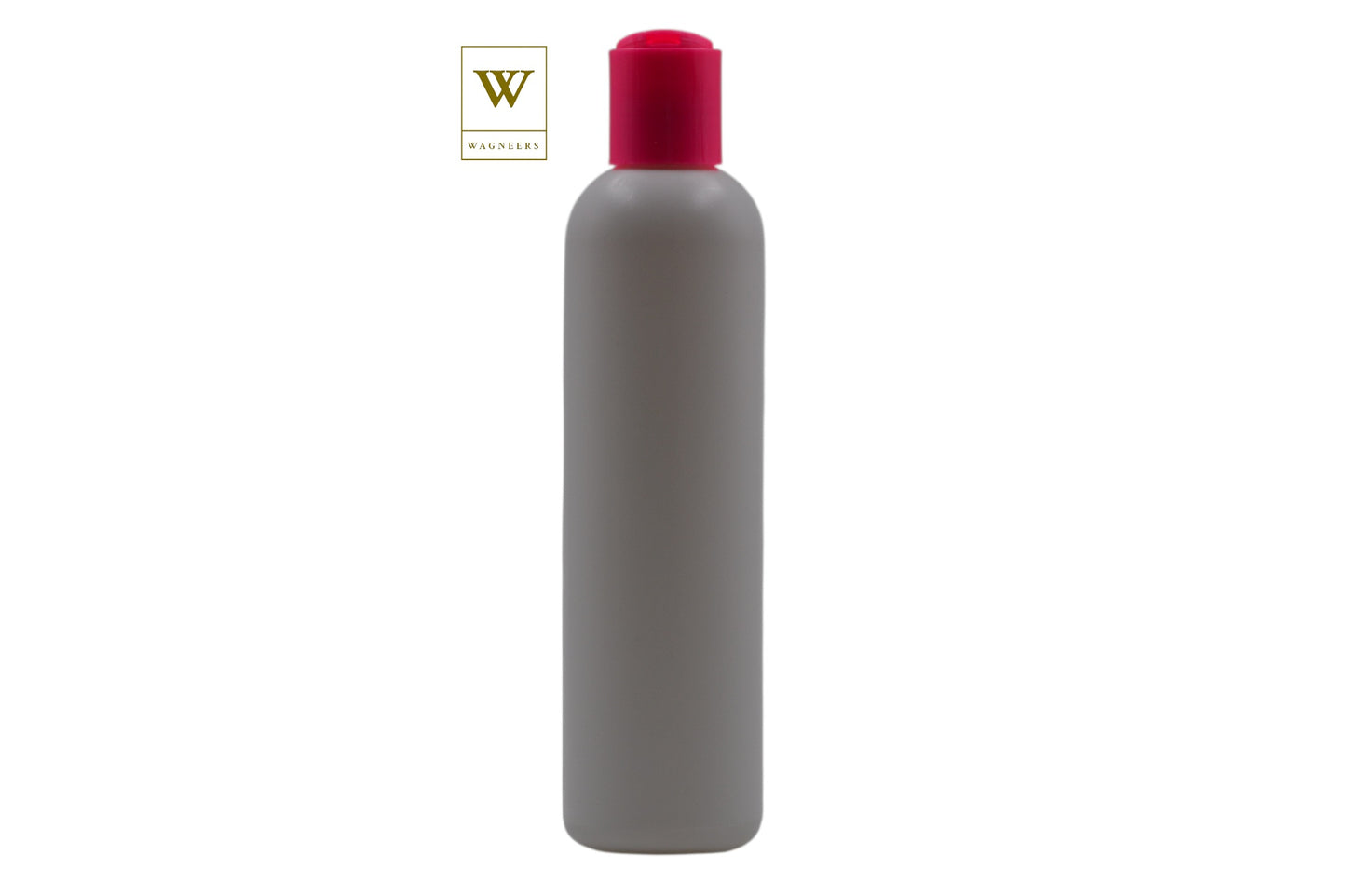 White Packaging Bottle/Pink Disc Top[100pc]
