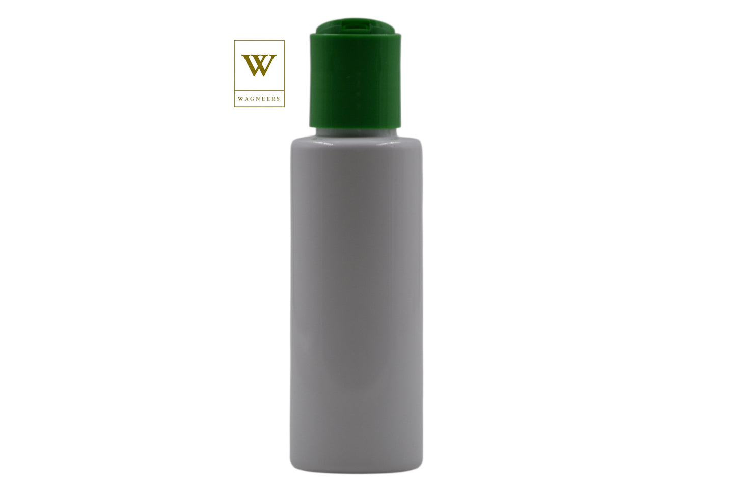 White Packaging Bottle/Green Disc Top[100pc]