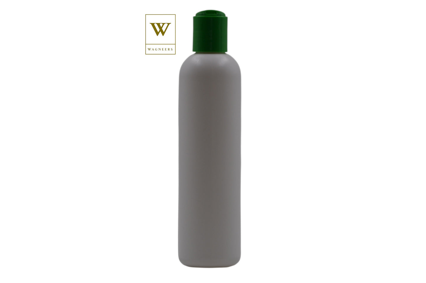 White Packaging Bottle/Green Disc Top[100pc]