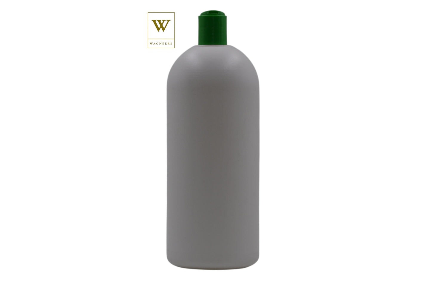 White Packaging Bottle/Green Disc Top[100pc]