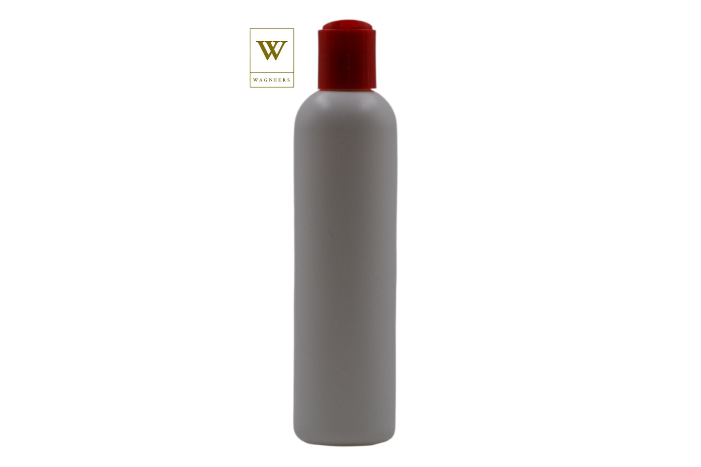 White Packaging Bottle/Red Disc Top[100pc]