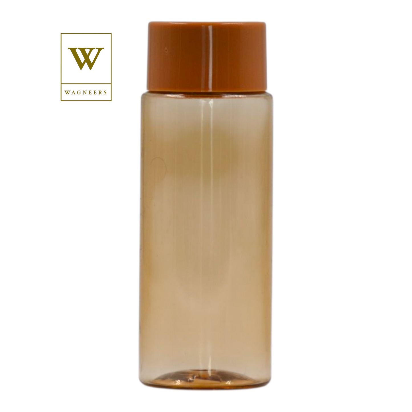 Golden Brown Tissue Oil Packaging Bottle/Overcap [100pc]