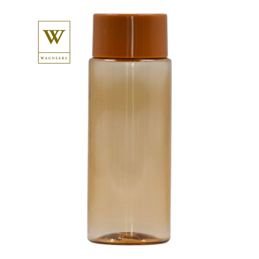 Golden Brown Tissue Oil Packaging Bottle/Overcap [100pc]