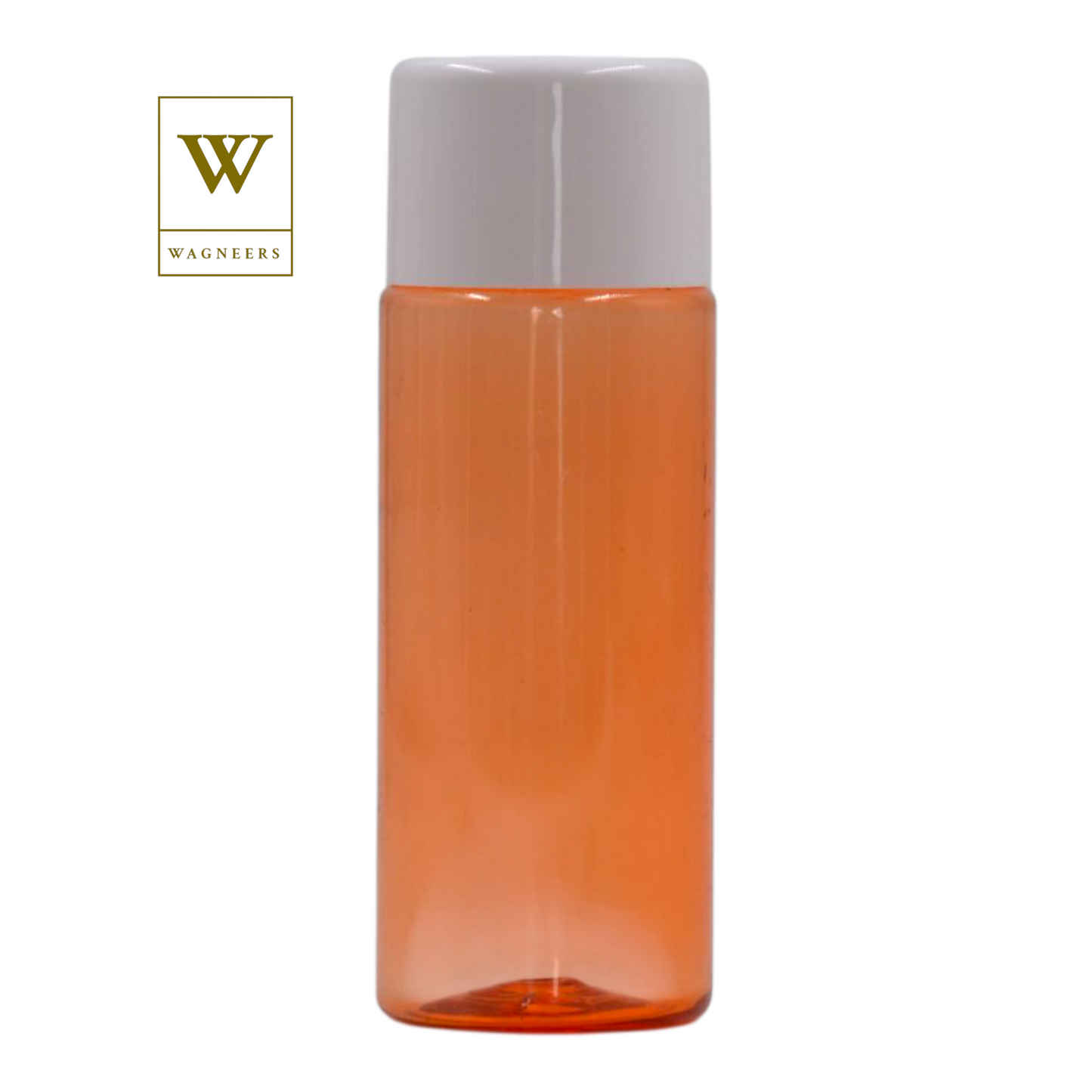 Orange Tissue Oil Packaging Bottle/Overcap [100pc]
