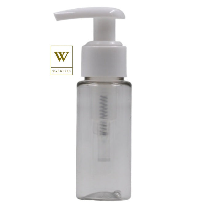 Clear Packaging Bottle/White Lotion Pump[100pc]