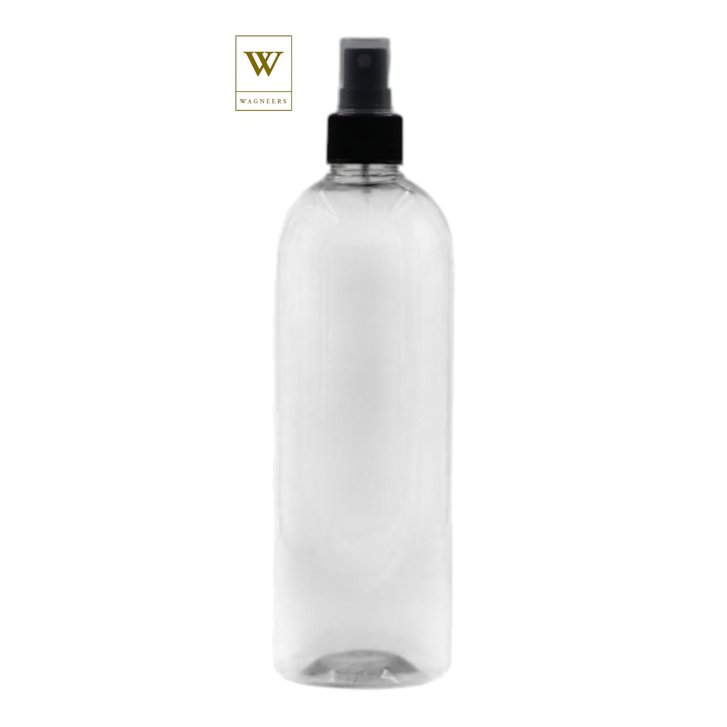 Clear Packaging Bottle/Black Mist Spray [100Pc]