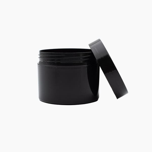 125ml black body cream packaging container/lid