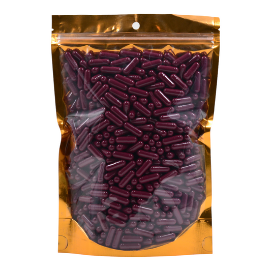 Maroon Vegicaps packaging(size 0)