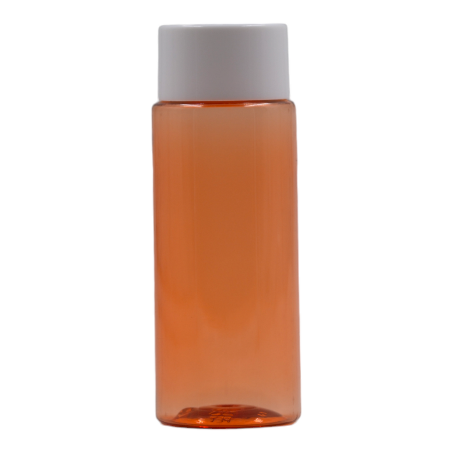 100ml Orange grove pet tissue oil bottle/24mm white overcap