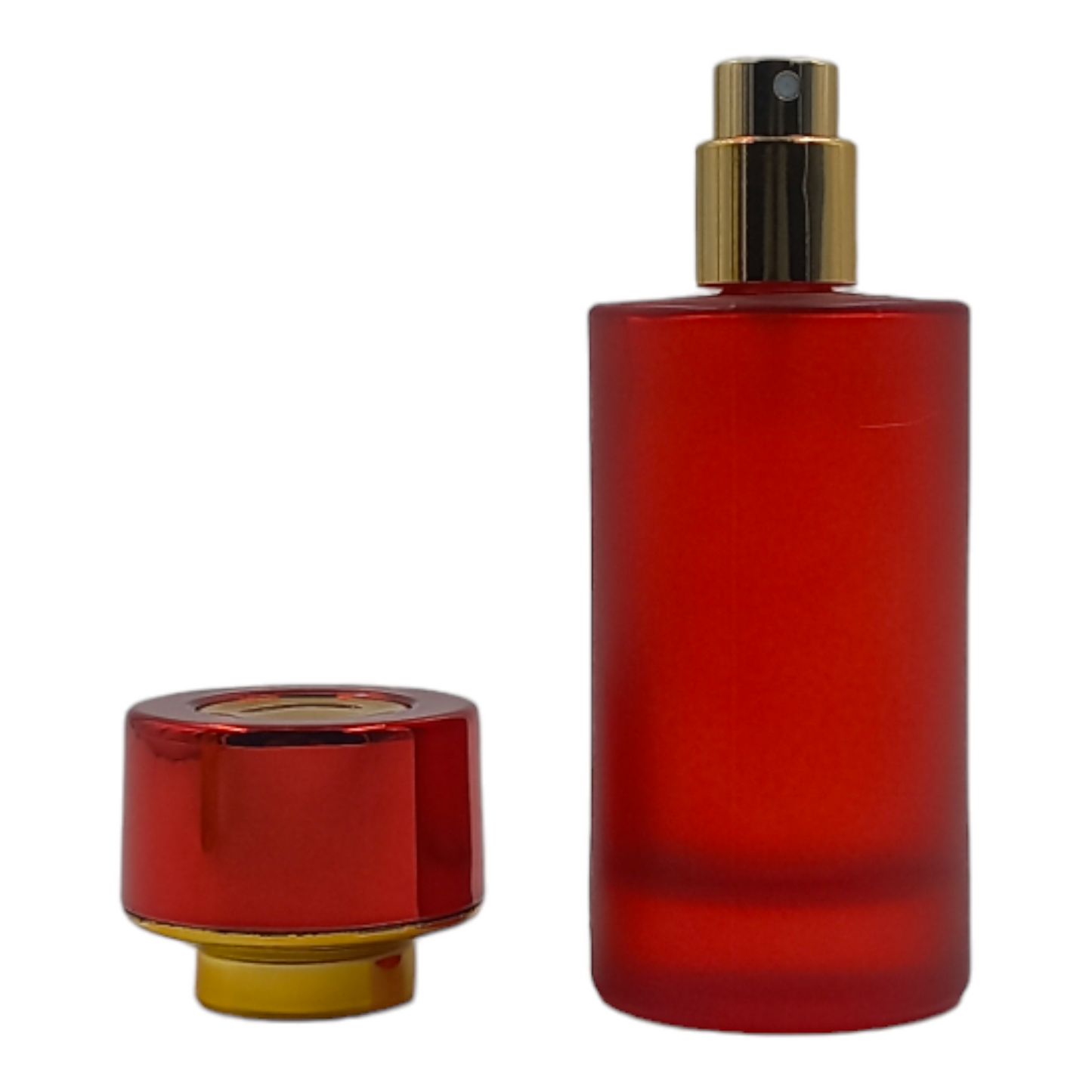 100ml Red Glass Rose Dubai Perfume packaging bottle