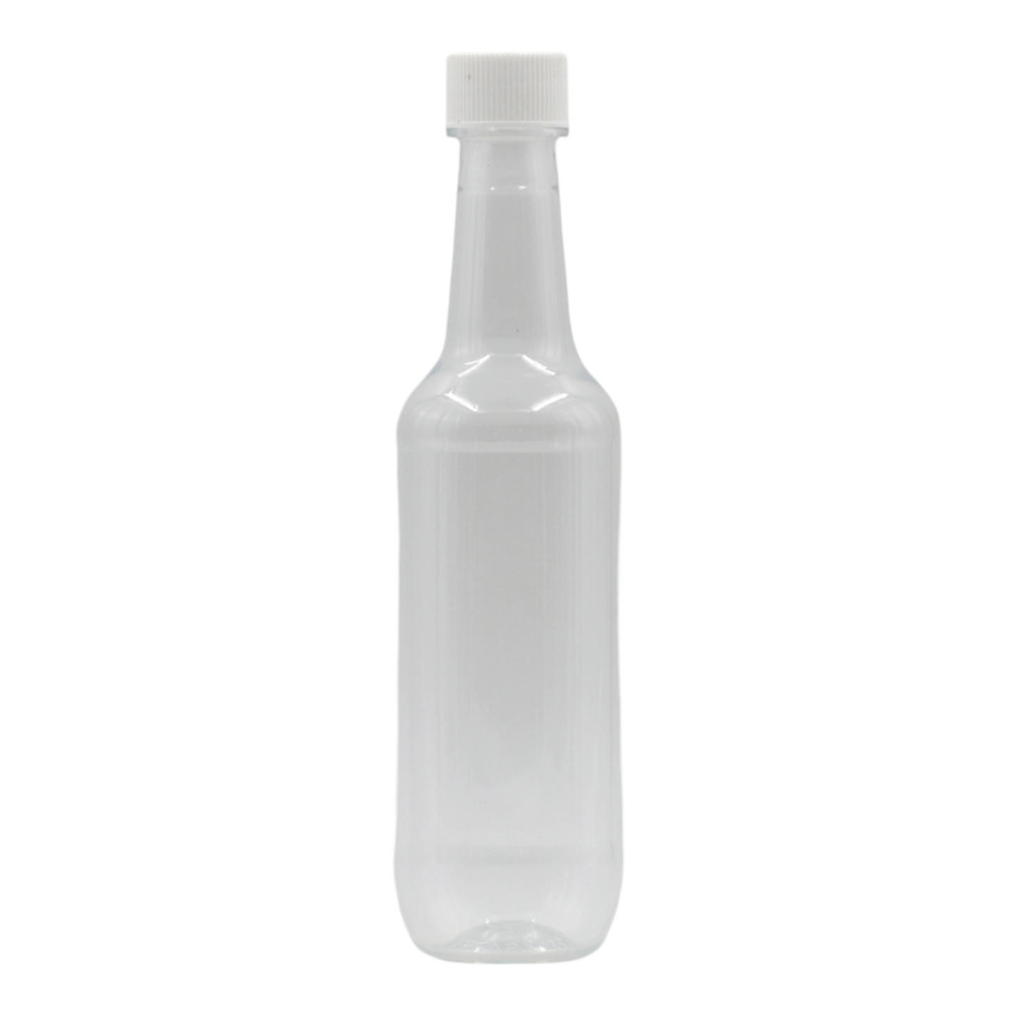 250ml clear Marinate bottle/white screw cap