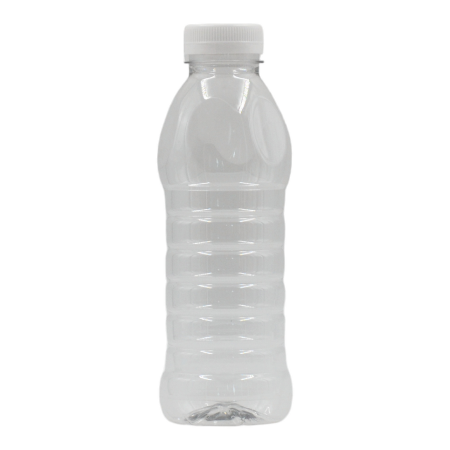 500Ml Clear Bev Packaging Bottle/White Screw Cap