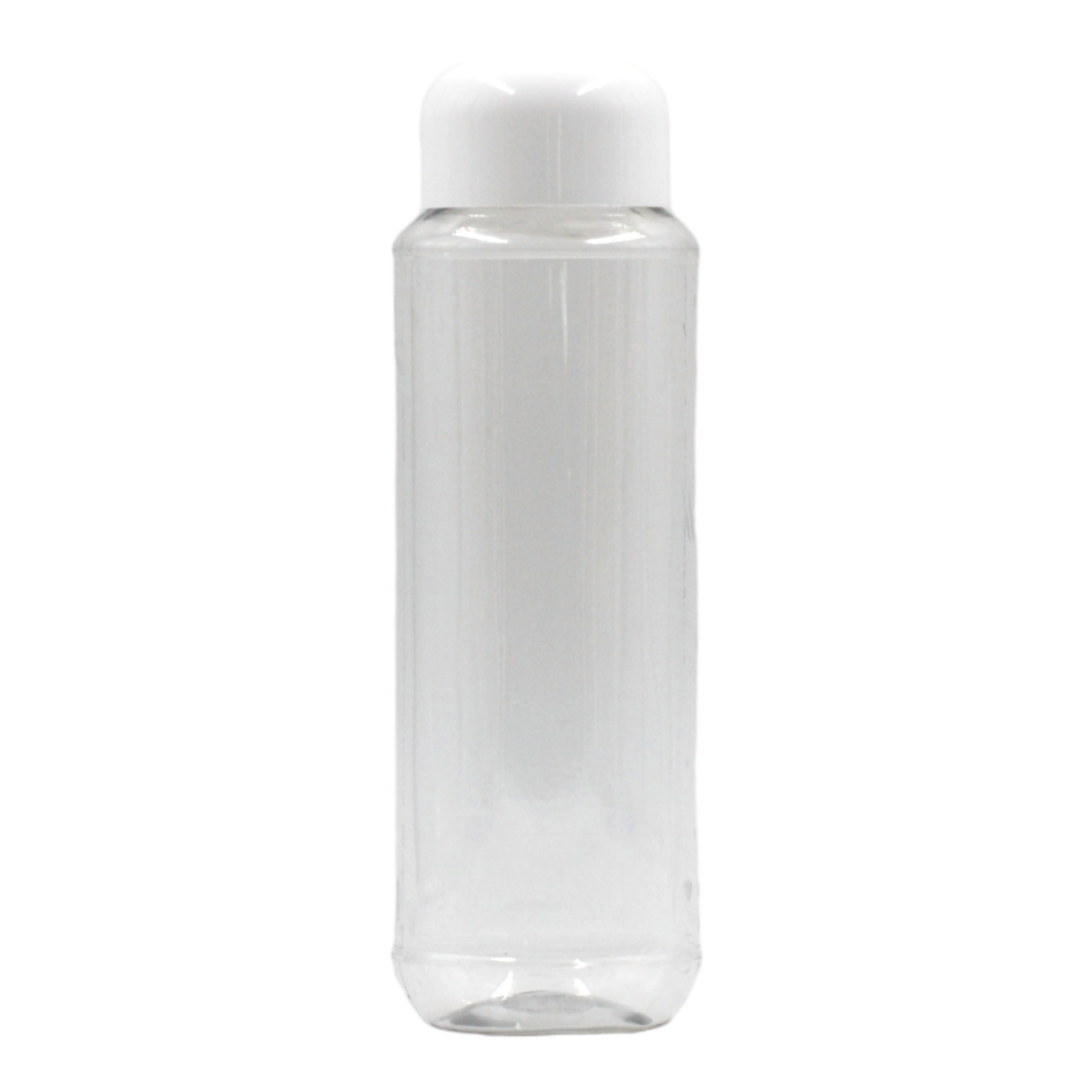 500ml Clear Ifle Packaging Bottle/White Dome Cap