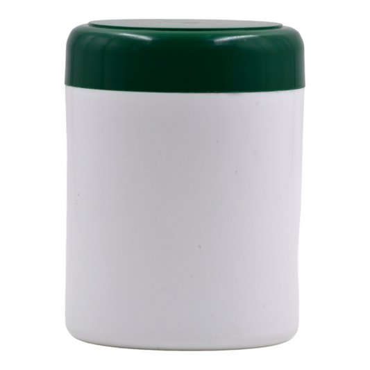 500ml White Euro Packaging Jar/Camphor Green Lid