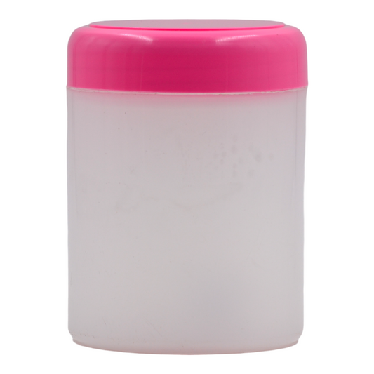 500ml Natural Euro Packaging Jar/Pink Lid