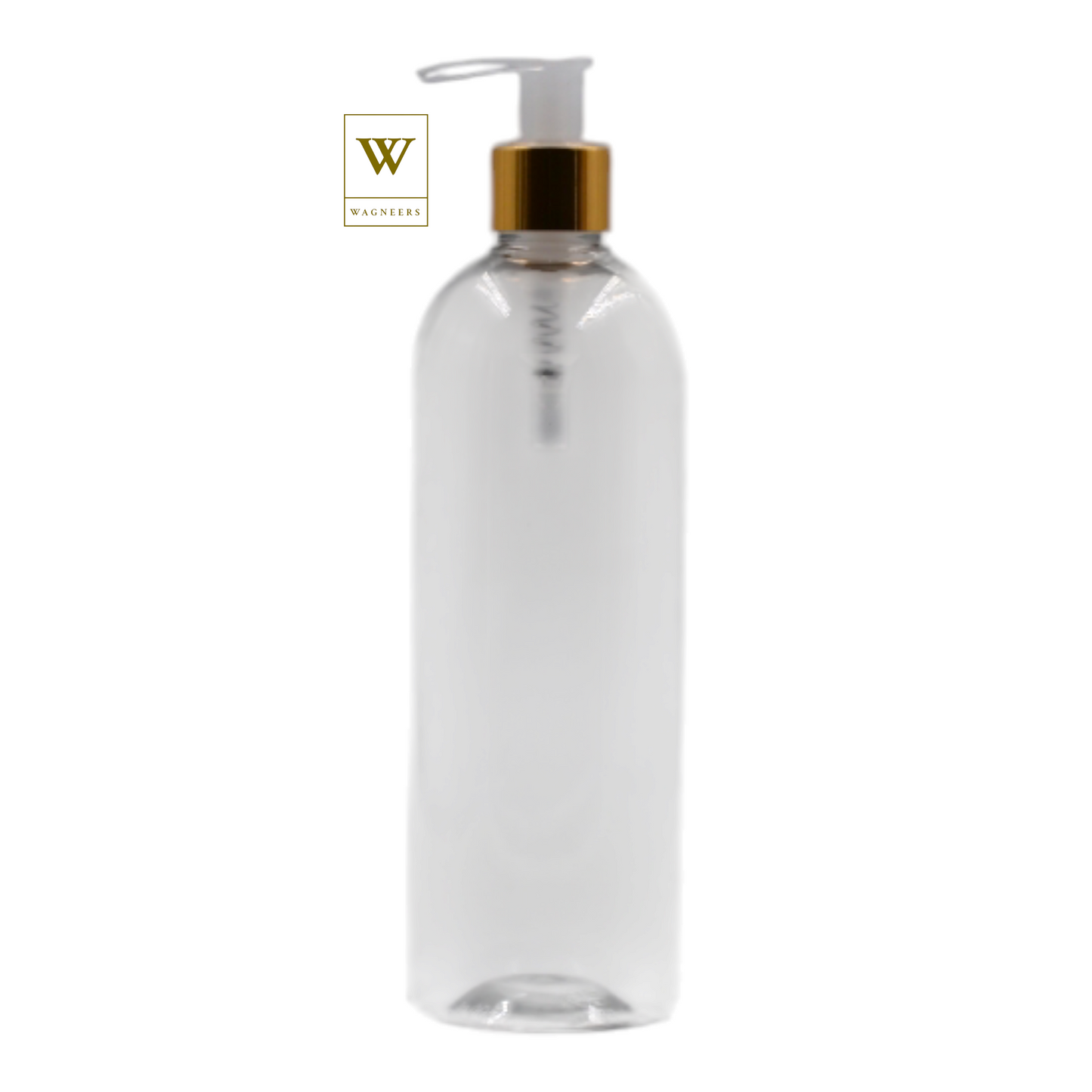 Clear Packaging Bottle/Natural & Gold Lotion Pump[100pc]