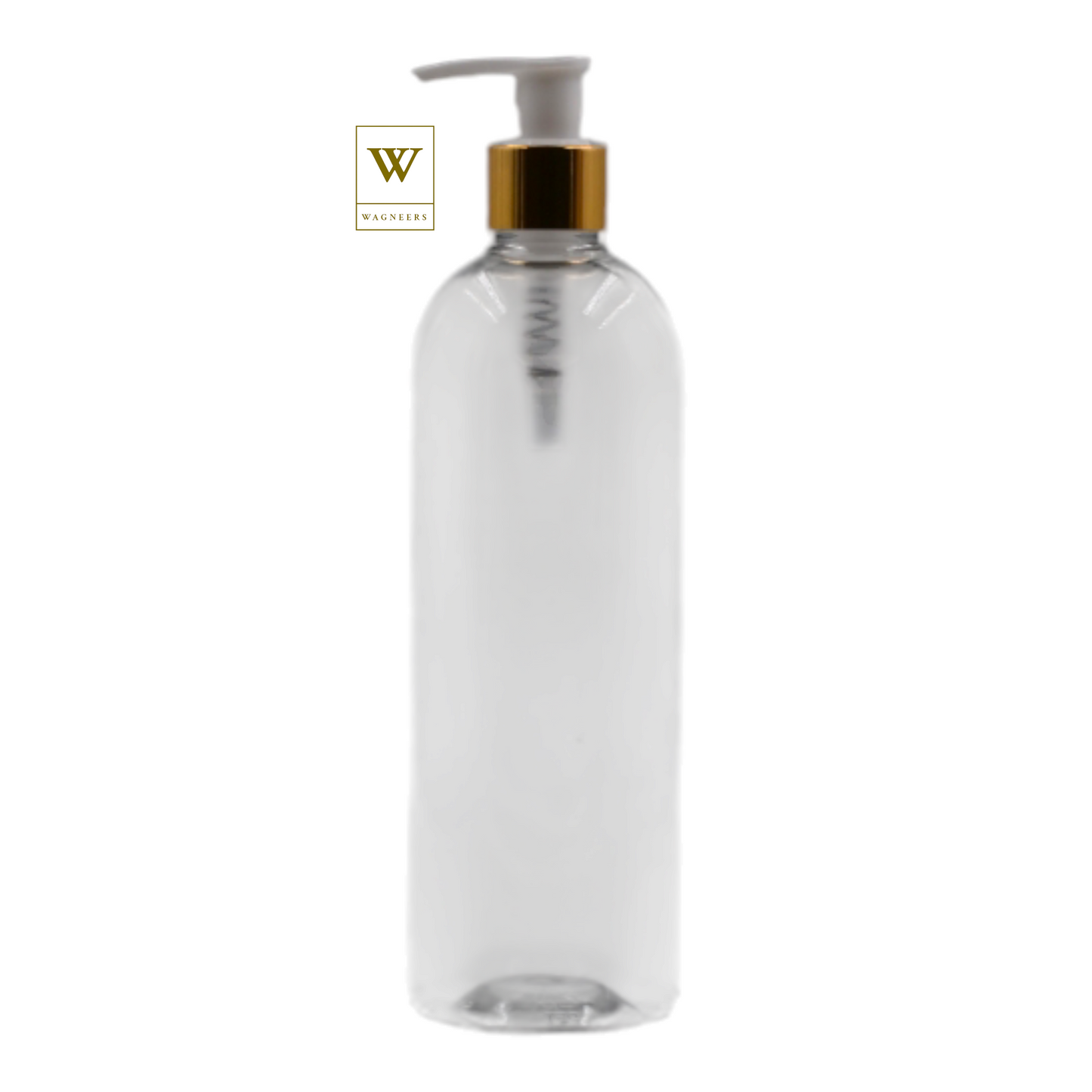 Clear Packaging Bottle/White & Gold Lotion Pump[100pc]