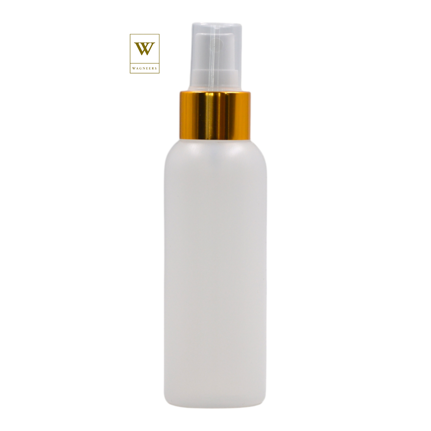 Natural Packaging Bottle/White & Gold Mist Spray [100pc]