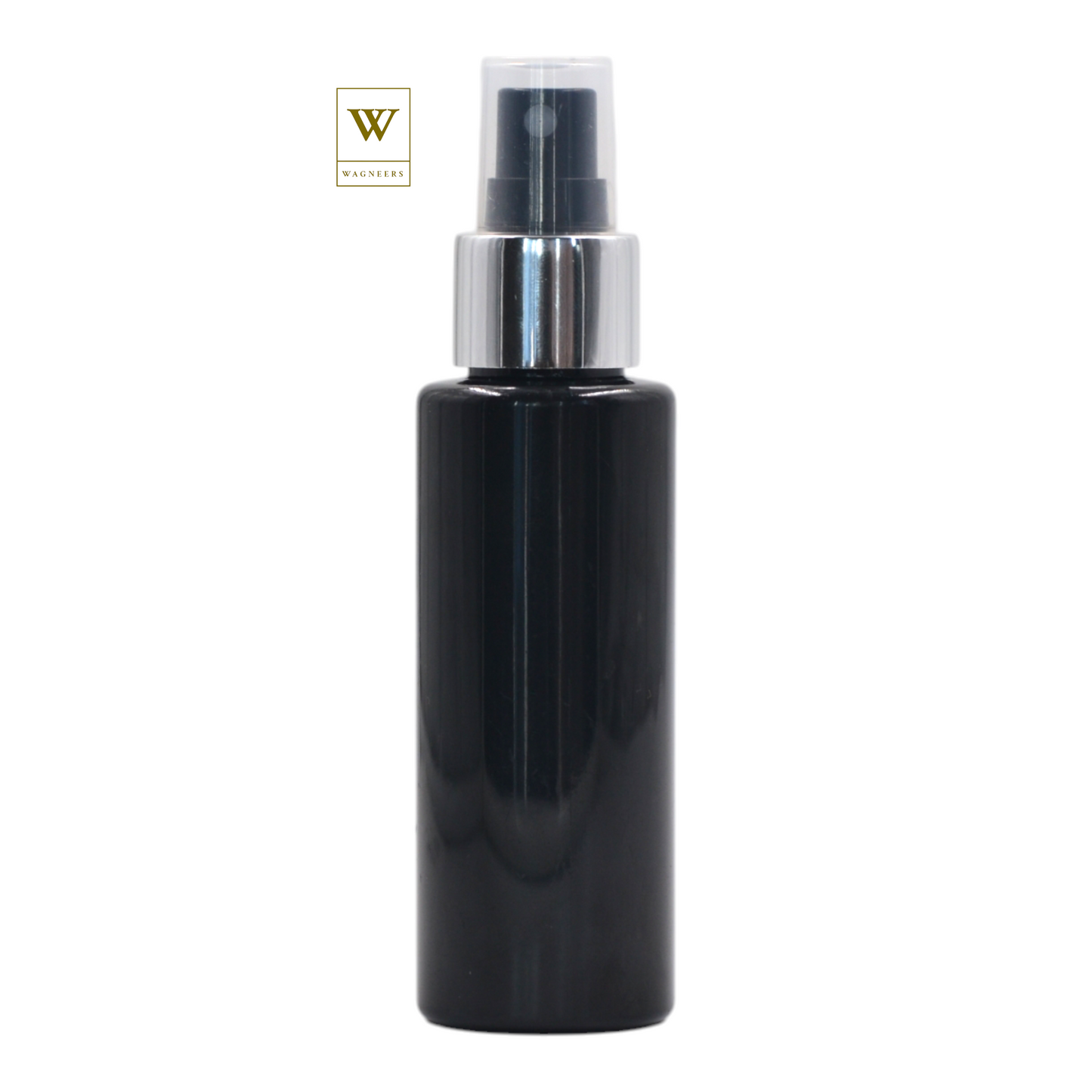 Black Packaging Bottle/Black & Chrome Mist Spray [100pc]